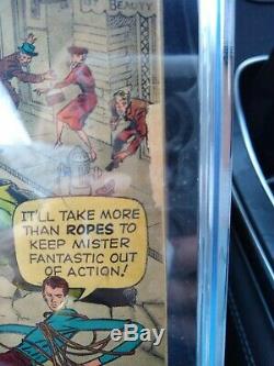 1961 First Appearance Marvel Fantastic Four #1 CGC Grade 5.0 Stan Lee/Jack Kirby