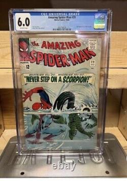 1965 Marvel The Amazing Spider-Man #29 CGC 6.0 2nd Appearance of the Scorpion