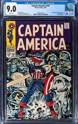 1968 Marvel Captain America #107 CGC 9.0 1st Appearance of Doctor Faustus