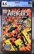 1971 Avengers 89 CGC 8.5 Captain Marvel Electric Chair Cover
