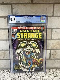 1974 Marvel Doctor Strange #4 Classic Frank Brunner Death Cover Cgc 9.6 White