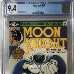1980 Marvel Comics MOON KNIGHT #1 CGC 9.4 Origin Upcoming Movie Release