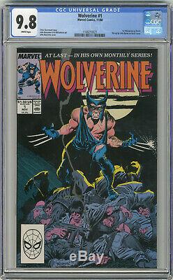 1982 Wolverine Limited Series 1-4 & 1988 Vol. 2 #1 CGC 9.8