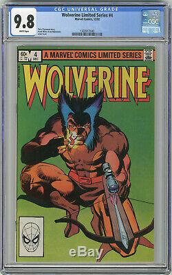 1982 Wolverine Limited Series 1-4 & 1988 Vol. 2 #1 CGC 9.8