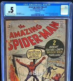 AMAZING SPIDER-MAN #1 (1963) CGC 0.5 MEGA-KEY! 1st in Own Series! Marvel