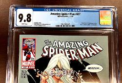 AMAZING SPIDER-MAN #607 CGC 9.8 Marvel Comics J. SCOTT CAMPBELL COVER 2009