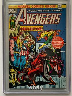 AVENGERS #119, Marvel, CGC 9.4. Collector & Loki appearance