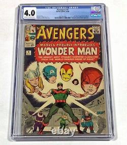 AVENGERS #9 CGC 4.0 KEY! (1st Wonder Man Simon Williams, Zemo!) 1964 Marvel