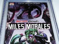 Absolute Carnage Miles Morales #1 CGC Universal Grade 9.8 Comic Spider-Man Venom