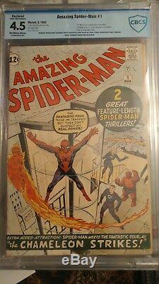 Amazing Spider-Man #1 CBCS 4.5 (Like CGC) 1st Chameleon/2nd Spidey LOOKS 5.0