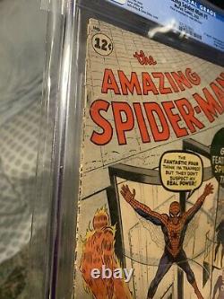 Amazing Spider-Man #1 CGC 1.5 MEGA GRAIL 1963 key issue Dont Miss Out