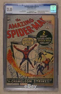 Amazing Spider-Man #1 CGC 2.0 1963 1336081002