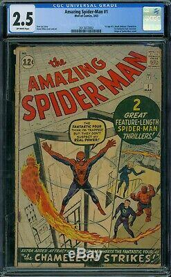 Amazing Spider-Man 1 CGC 2.5 OW Pages
