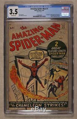 Amazing Spider-Man #1 CGC 3.5 1963 1270654001