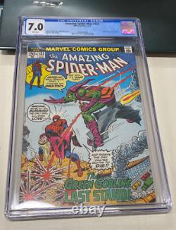Amazing Spider-Man #122 Marvel 1973 CGC 7.0 Death of The Green Goblin
