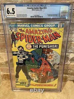 Amazing Spider-Man #129 CGC 6.5 OWithW
