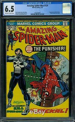 Amazing Spider-Man 129 CGC 6.5 OWithW Pages
