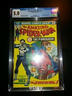 Amazing Spider-Man 129 First Punisher CGC 5.0