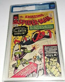 Amazing Spider-Man #14 CGC 8.5 OW Marvel 1964 1st Green Goblin