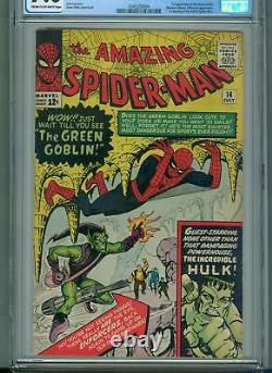 Amazing Spider-Man #14 (Jul 1964, Marvel) CGC 7.0 -1st App. Of the Green Goblin