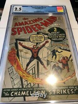 Amazing Spider-Man (1st Series) #1 1963 CGC 2.5