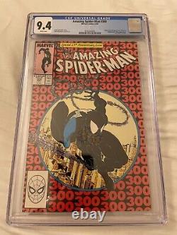 Amazing Spider-Man #300 CGC 9.4 1st Appearance App Venom Marvel Key NM