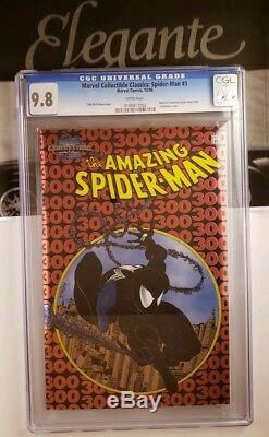 Amazing Spider-Man #300 Chromium Cover CGC 9.8 Todd Mcfarlane's 1st Venom