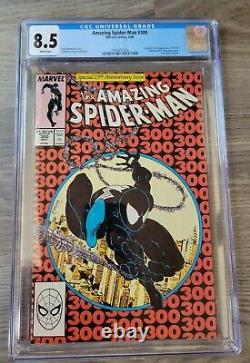 Amazing Spider-Man #300 Marvel 1988 CGC 8.5 1st App. And Origin of Venom