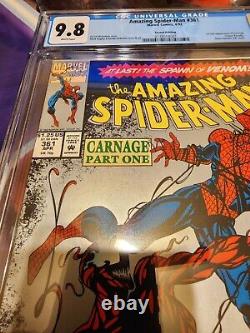 Amazing Spider-Man #361 (1992) CGC 9.8 1st App. Of Carnage Marvel Comics WHT Pg