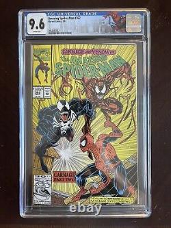 Amazing Spider-Man #361 362 363 CGC 9.6 1st Carnage Venom 2 Bagley Marvel (1992)