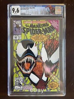 Amazing Spider-Man #361 362 363 CGC 9.6 1st Carnage Venom 2 Bagley Marvel (1992)