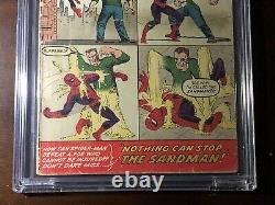 Amazing Spider-Man #4 (1963) 1st Sandman! CBCS 2.5 (not CGC) Key