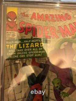 Amazing Spider-Man 6 CGC 6.0. 1st Lizard! Silver Age Mega Key
