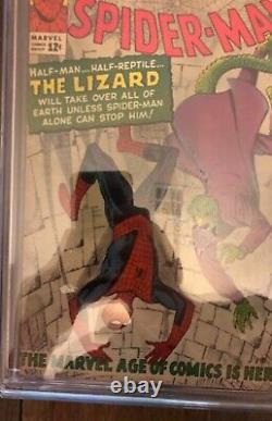 Amazing Spider-Man 6 CGC 6.0. 1st Lizard! Silver Age Mega Key