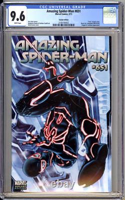 Amazing Spider-Man Marvel (Marvel Vol. 1) #651 CGC 9.6 115 Variant