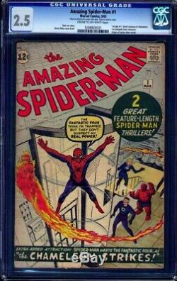 Amazing Spider-man #1 CGC GD+ 2.5