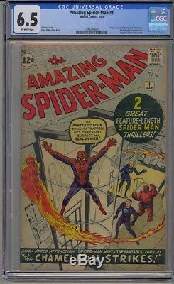 Amazing Spider-man #1 Cgc 6.5 Ow Pages Nicest 6.5