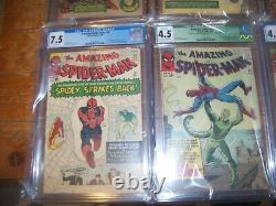 Amazing Spider-man #10,15-22 All Cgc