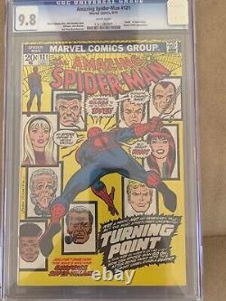 Amazing Spider-man #121 Cgc 9.8 Death Of Gwen Stacy White Pages