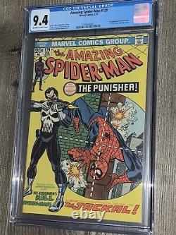 Amazing Spider-man 129 CGC 9.4 NM Marvel 1974 1st Appearance Punisher