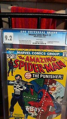 Amazing Spider-man 129 Cgc 9.2 White Pages, 1st Appearance Of The Punisher