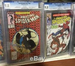 Amazing Spider-man 200-500 Vol 2 1-58 All Cgc 9.8 238 252 298 299 300 301 361 36