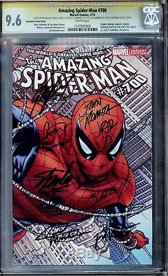 Amazing Spider-man #700, Quesada Cgc 9.6, Stan Lee Plus 13 Master Signatures