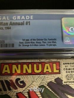 Amazing Spider-man Annual #1 Cgc 3.5 1st Sinister Six Appearance