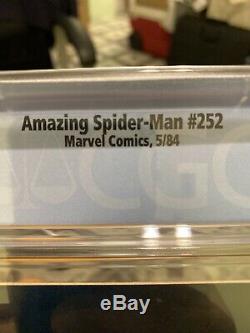 Amazing Spiderman #252 CGC 9.8 1st App Of Black Costume! Newsstand Edition