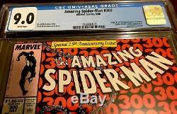 Amazing Spiderman 300 CGC 9.0. First Appearance Of Venom