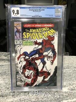 Amazing Spiderman 361 CGC 9.8 First Appearance Of Carnage