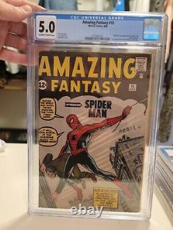 Amazing fantasy 15 First Appearance Spider-man! 5.0 cgc