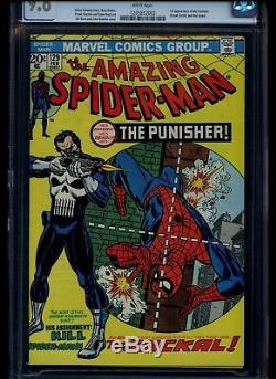 Amazing spider-man #129, CGC 9.6 WPs 1st Punisher! BRIGHT and CENTERED! LOOK