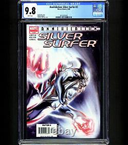 Annihilation Silver Surfer #3 CGC 9.8 DELL'OTTO Galactus 2006 Marvel NM MT RARE